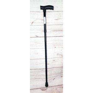 Aluminum Adjustable Walking Stick Metal Cane Folding Collapsible Travel Hiking